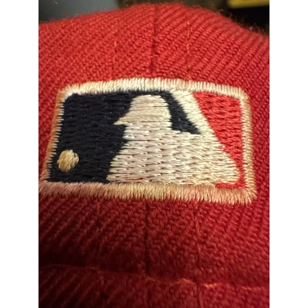 Vtg 90s New‎ Era 59FIFTY Diamond Collection Boston Red Sox Hat Size 7 Wool USA